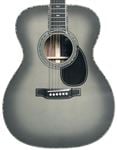 Martin OM-45 John Mayer 20th Anniversary Acoustic Guitar with Case Body Angled View